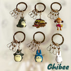 Studio Ghibli My Neighbor Totoro Metal Keyring Official Japan Seisen Charm