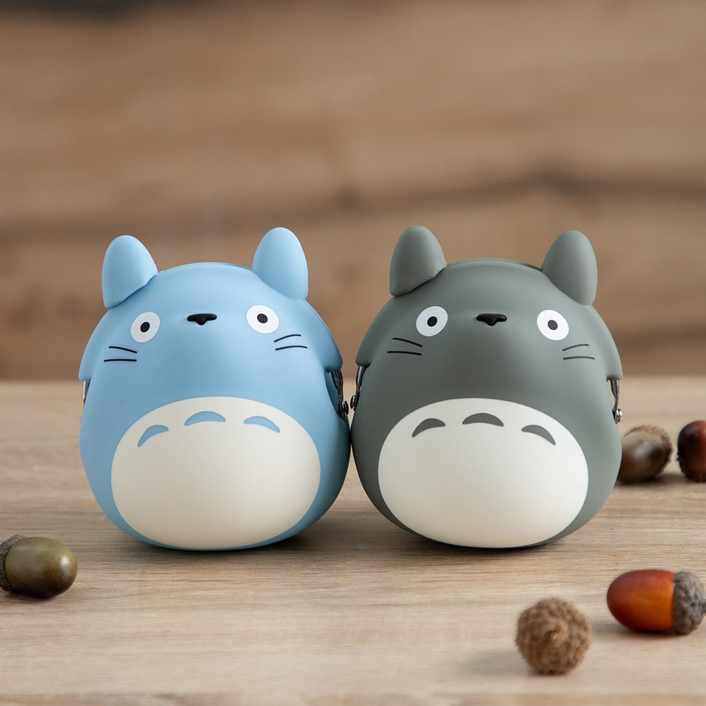 Studio Ghibli My Neighbor Totoro Silicone Coin Purse – Grey / Blue Variations