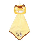 Studio Ghibli Micro Loop Towel Totoro, Jiji, Catbus, No-Face 25x25cm