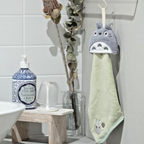Studio Ghibli Micro Loop Towel Totoro, Jiji, Catbus, No-Face 25x25cm
