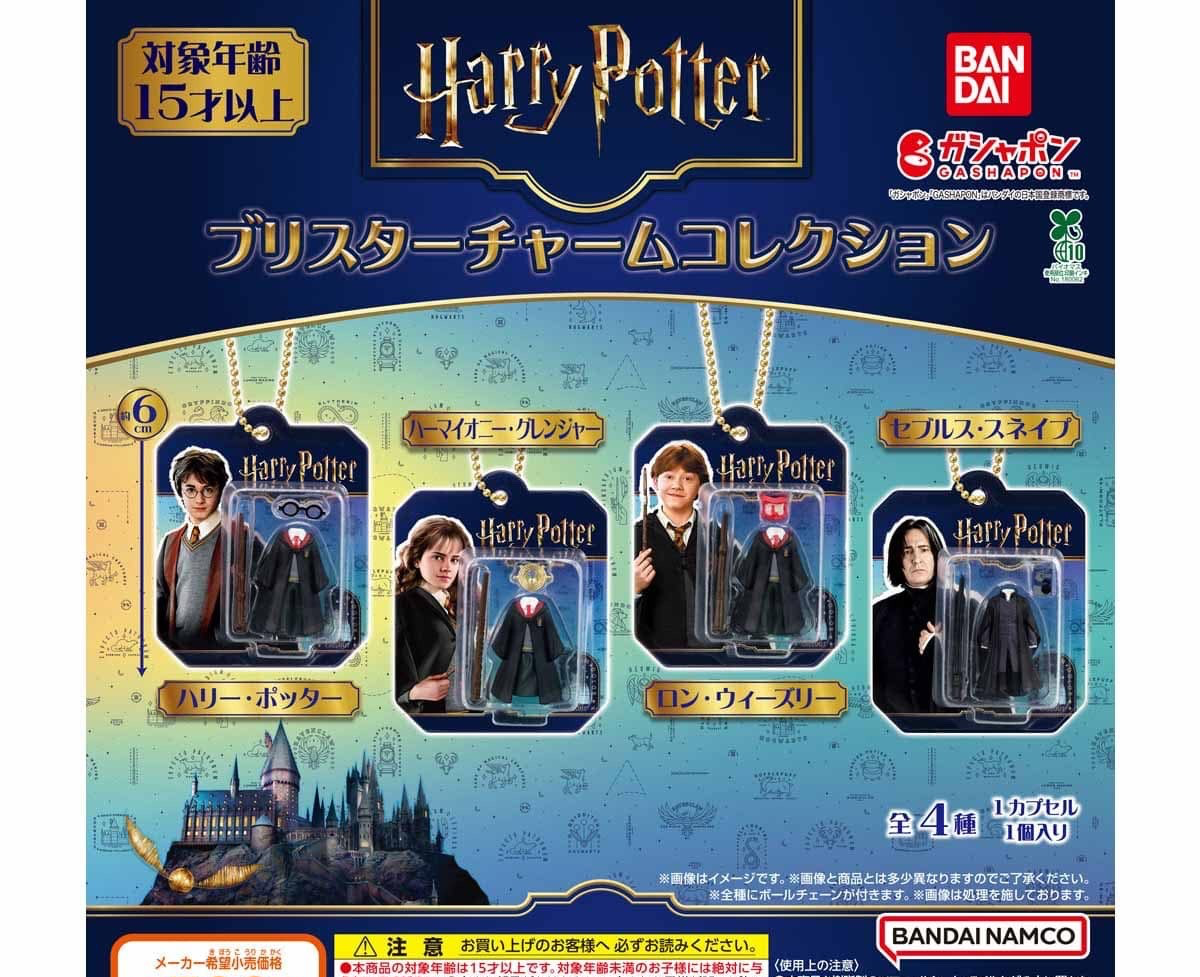 BANDAI Harry Potter Blister Charm Collection Japan Gashapon Figure Keychain
