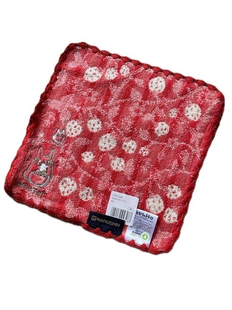 Studio Ghibli Mini Towel 25x25cm 100% Cotton Totoro Laputa & More Japan