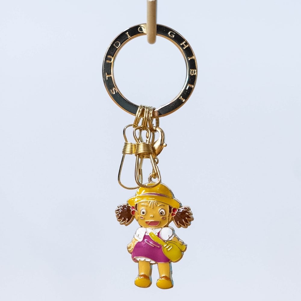 Studio Ghibli My Neighbor Totoro Metal Keyring Official Japan Seisen Charm