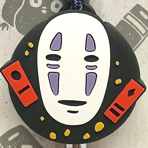Studio Ghibli Reel Strap Lanyard – Laputa Flying Stone / No-Face ID Key Holder