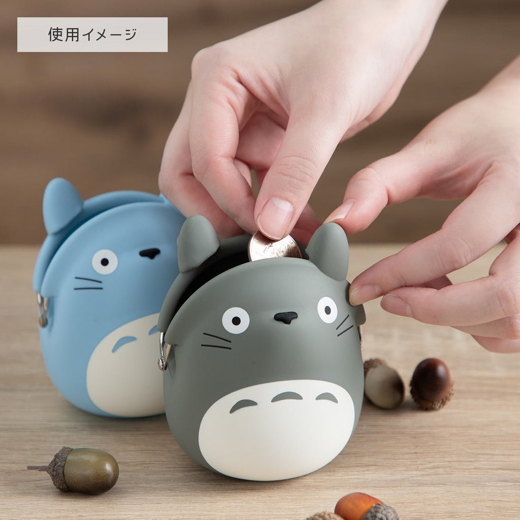 Studio Ghibli My Neighbor Totoro Silicone Coin Purse – Grey / Blue Variations