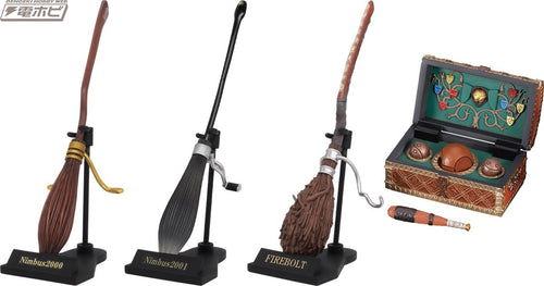 BANDAI Harry Potter Japan Gashapon Magic Broom Miniature 14cm Japan-exclusive