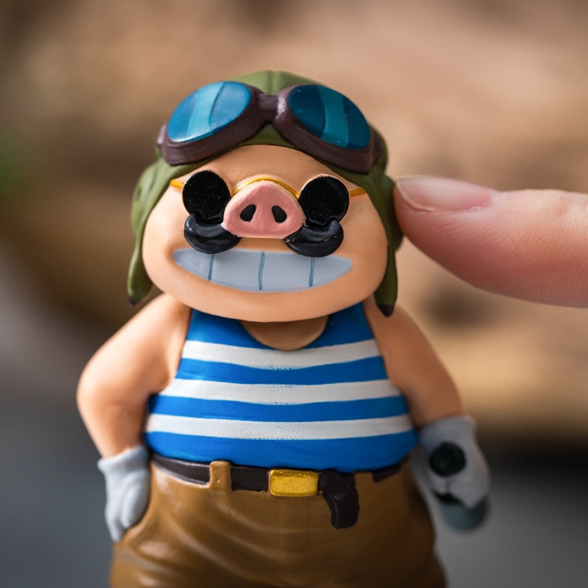 Studio Ghibli GBL Porco Rosso Bobblehead Mini Figure Collectable Japan