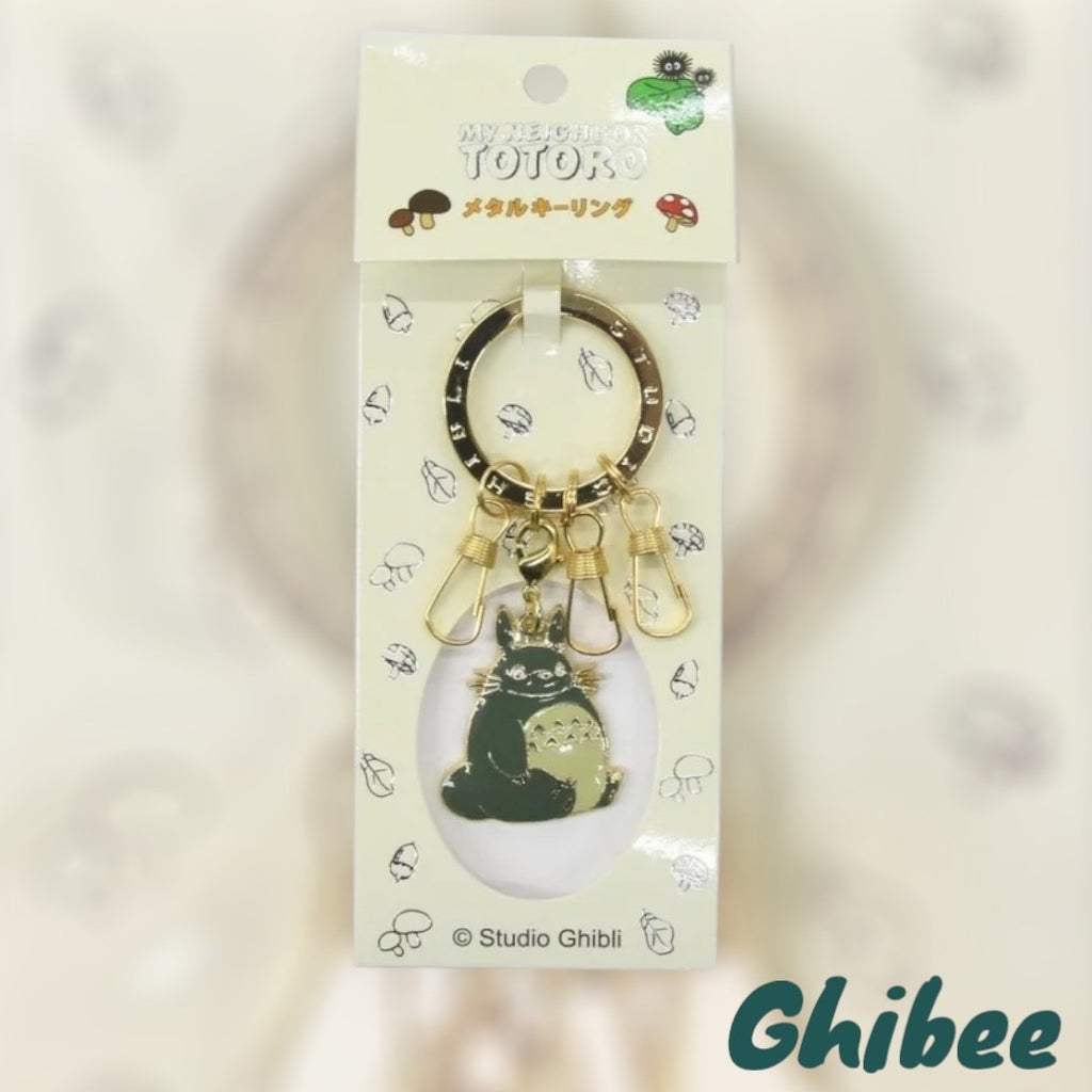 Studio Ghibli My Neighbor Totoro Metal Keyring Official Japan Seisen Charm