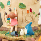 Studio Ghibli My Neighbor Totoro Diorama Box Totoro & Mei Storage Planter
