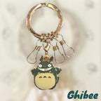 Studio Ghibli My Neighbor Totoro Metal Keyring Official Japan Seisen Charm