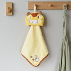 Studio Ghibli Micro Loop Towel Totoro, Jiji, Catbus, No-Face 25x25cm
