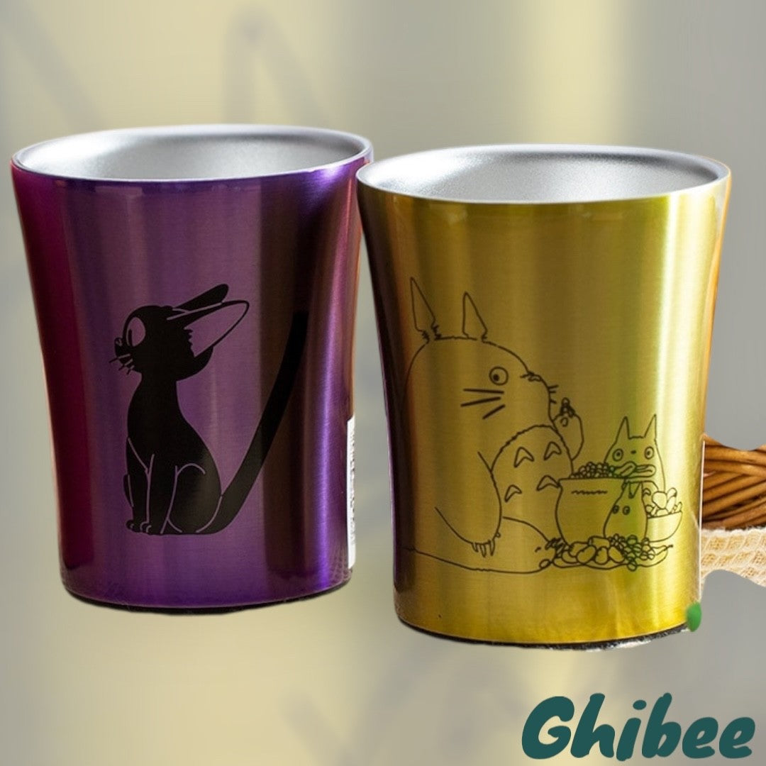 Studio Ghibli My Neighbor Totoro Vacuum Insulated Mug  Acorn Gathering