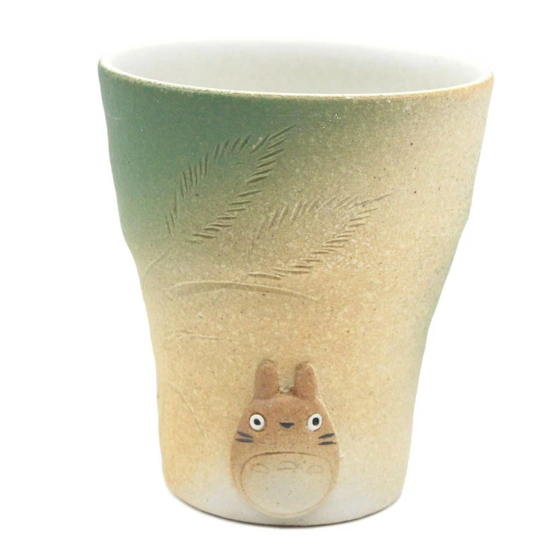 Studio Ghibli Totoro Shigaraki Ware Handmade Free Cup Japan Pottery Mug Movic