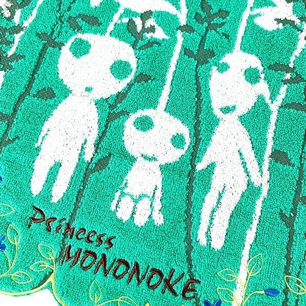 Studio Ghibli Face Towel 34x80cm (Kodama / Kiki / Spirited Away / Porco)