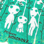 Studio Ghibli Face Towel 34x80cm (Kodama / Kiki / Spirited Away / Porco)