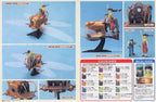 Studio Ghibli Castle in the Sky Flapter 1/20 Model Kit Bandai Japan