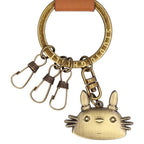 Studio Ghibli Genuine Leather Keyring Collection Totoro Jiji No-Face Porco Rosso