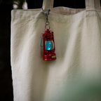 Studio Ghibli Castle in the Sky Flying Stone Lantern Keychain LED Light GBL Japa