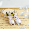 Studio Ghibli Spirited Away Boh Mouse & Yu-Bird Earrings Donguri Closet
