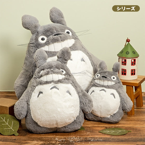 Studio Ghibli My Neighbour Totoro Big Totoro Smiling Fluffy Plush S 25cm K-8220
