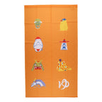 Studio Ghibli Spirited Away Japanese Noren Door Curtain – Auspicious Yellow 85 × 150cm
