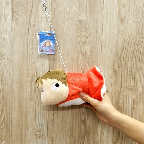 Studio Ghibli Ponyo Plush Reel Pass Case