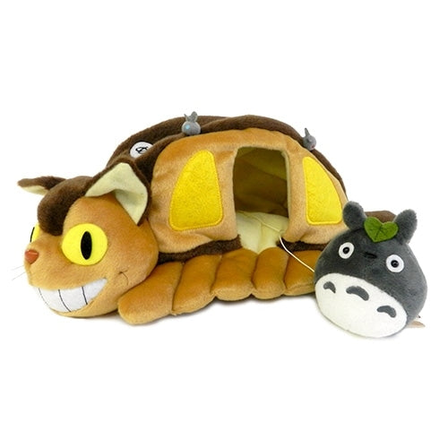 Studio Ghibli My Neighbour Totoro Catbus House M Plush with Big Totoro Mascot K-9850