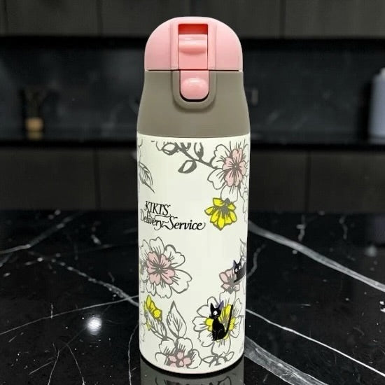 Studio Ghibli Kiki’s Delivery Service Jiji Elegance One-Touch Insulated Bottle 360ml