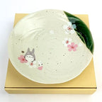 Studio Ghibli My Neighbor Totoro Sakura Deep Plate 21.3cm – Mino Ware Made in Japan