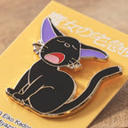 Studio Ghibli Kiki's Delivery Service Yawning Jiji Pin Badge MH-13