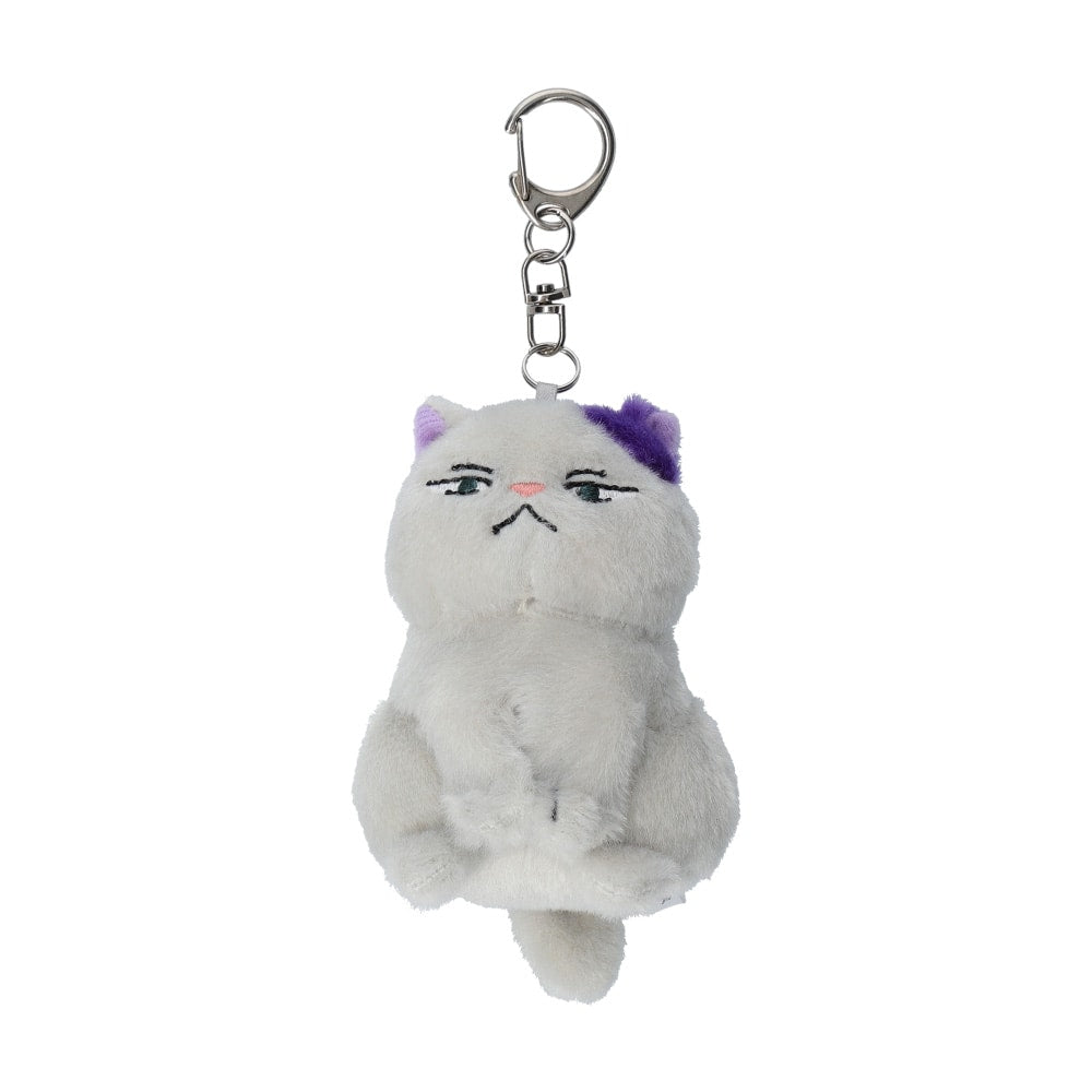 Studio Ghibli Whisper of the Heart Moon Fluffy Plush Keychain Mascot K-9251