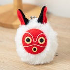 Studio Ghibli Princess Mononoke San Mask Mini Clasp Coin Purse keychain