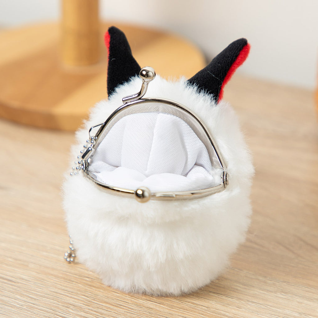 Studio Ghibli Princess Mononoke San Mask Mini Clasp Coin Purse keychain