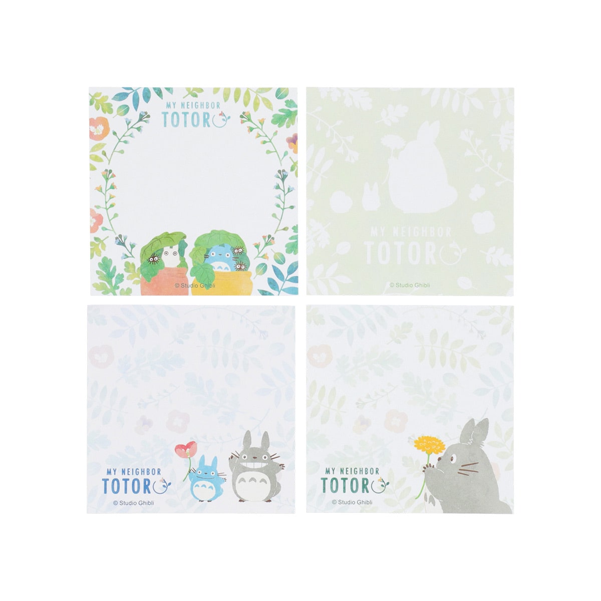 Studio Ghibli My Neighbour Totoro Colourful Leaves Memo Pad 1216-9
