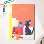 Studio Ghibli Kiki’s Delivery Service Jiji Graphic B6 Grid Notebook