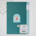 Studio Ghibli Princess Mononoke Kodama Graphic B6 Grid Notebook