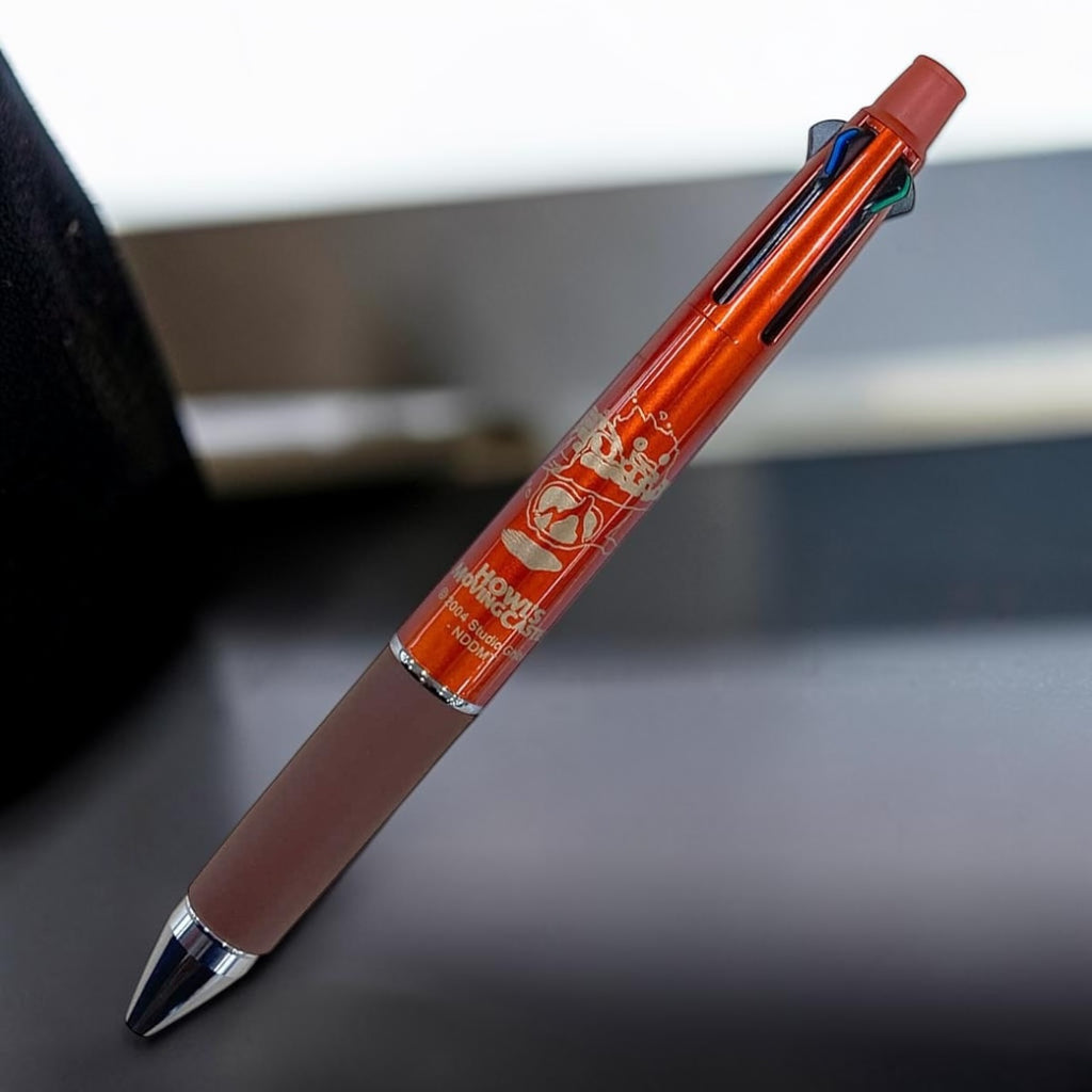 Studio Ghibli Howl’s Moving Castle Calcifer Jetstream 4&1 Multi-Function Pen