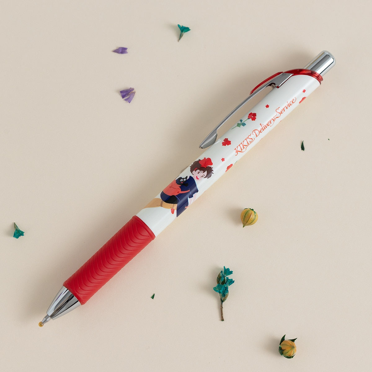 Studio Ghibli Kiki’s Delivery Service EnerGel Gel Pen Kiki & Jiji 0.7mm Black Ink