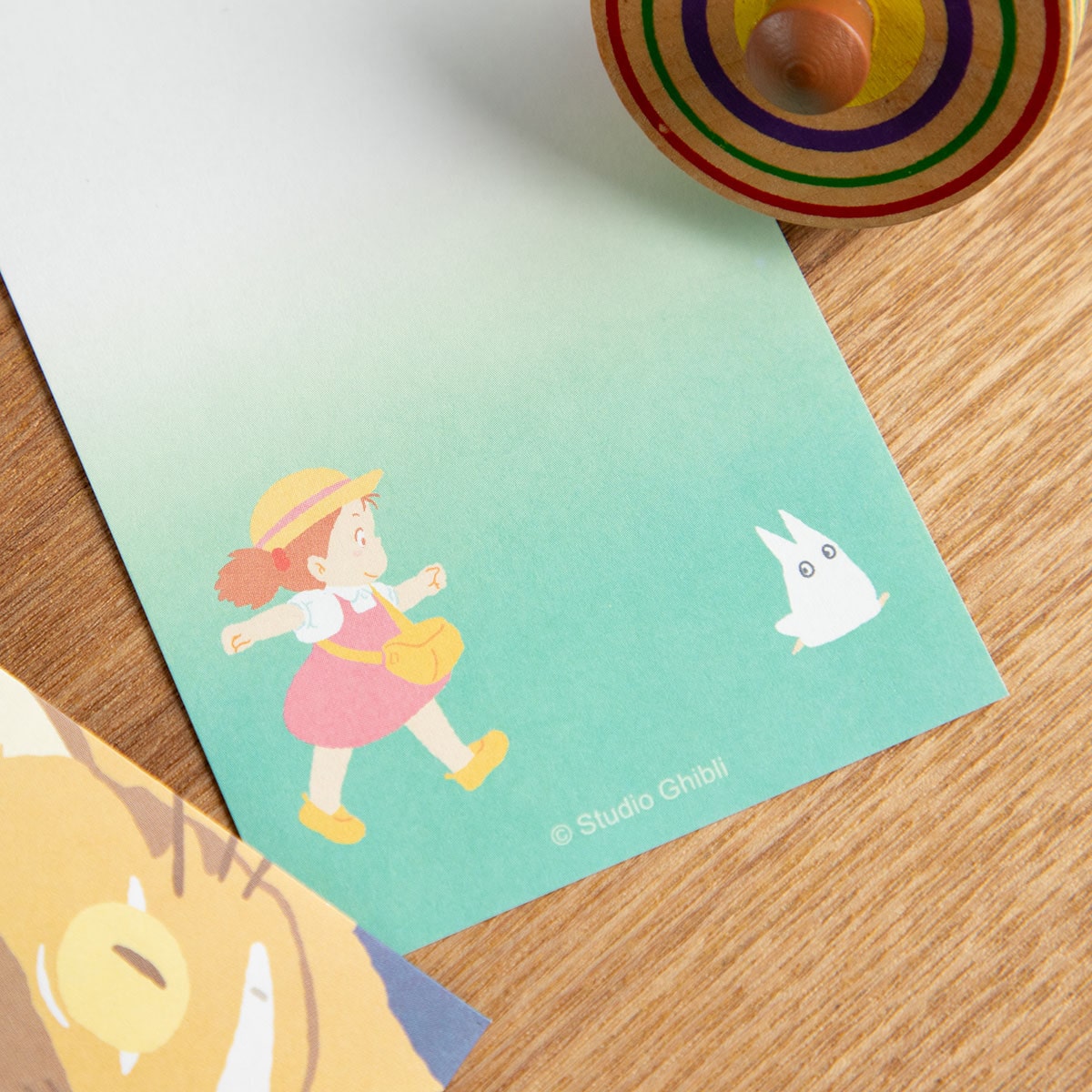 Studio Ghibli My Neighbour Totoro Catbus Mini Gift Envelope Set with Window Official Japan