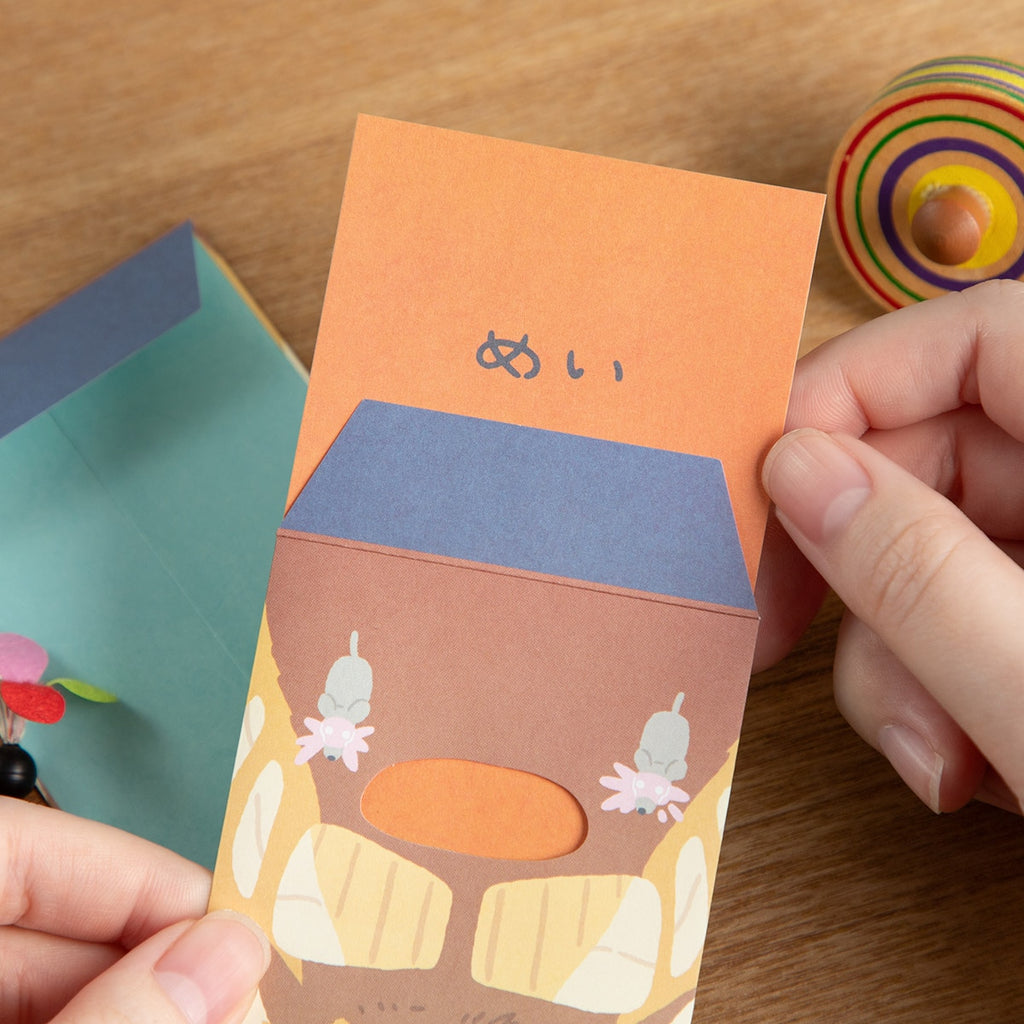Studio Ghibli My Neighbour Totoro Catbus Mini Gift Envelope Set with Window Official Japan