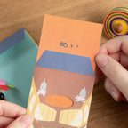 Studio Ghibli My Neighbour Totoro Catbus Mini Gift Envelope Set with Window Official Japan