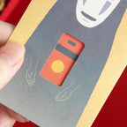Studio Ghibli Spirited Away No-Face Mini Gift Envelope Set with Window Official Japan