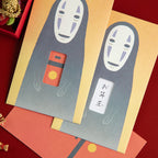 Studio Ghibli Spirited Away No-Face Mini Gift Envelope Set with Window Official Japan
