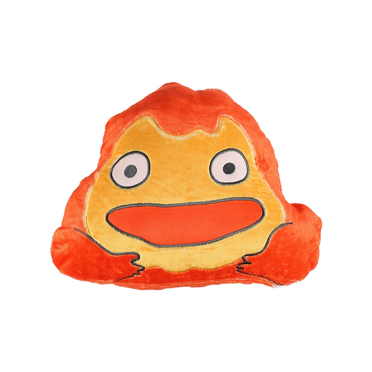 Studio Ghibli Howl's Moving Castle Calcifer Memory Foam Cushion Die-Cut Plush
