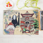 Studio Ghibli Spirited Away Visiting Gods Gobelin Woven Placemat