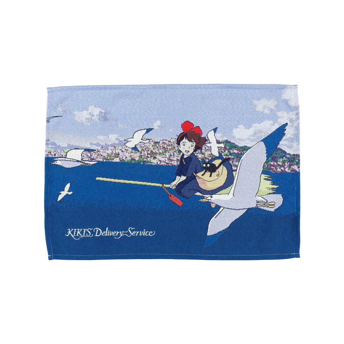 Studio Ghibli Kiki’s Delivery Service Jiji & Blue Sky Gobelin Woven Placemat