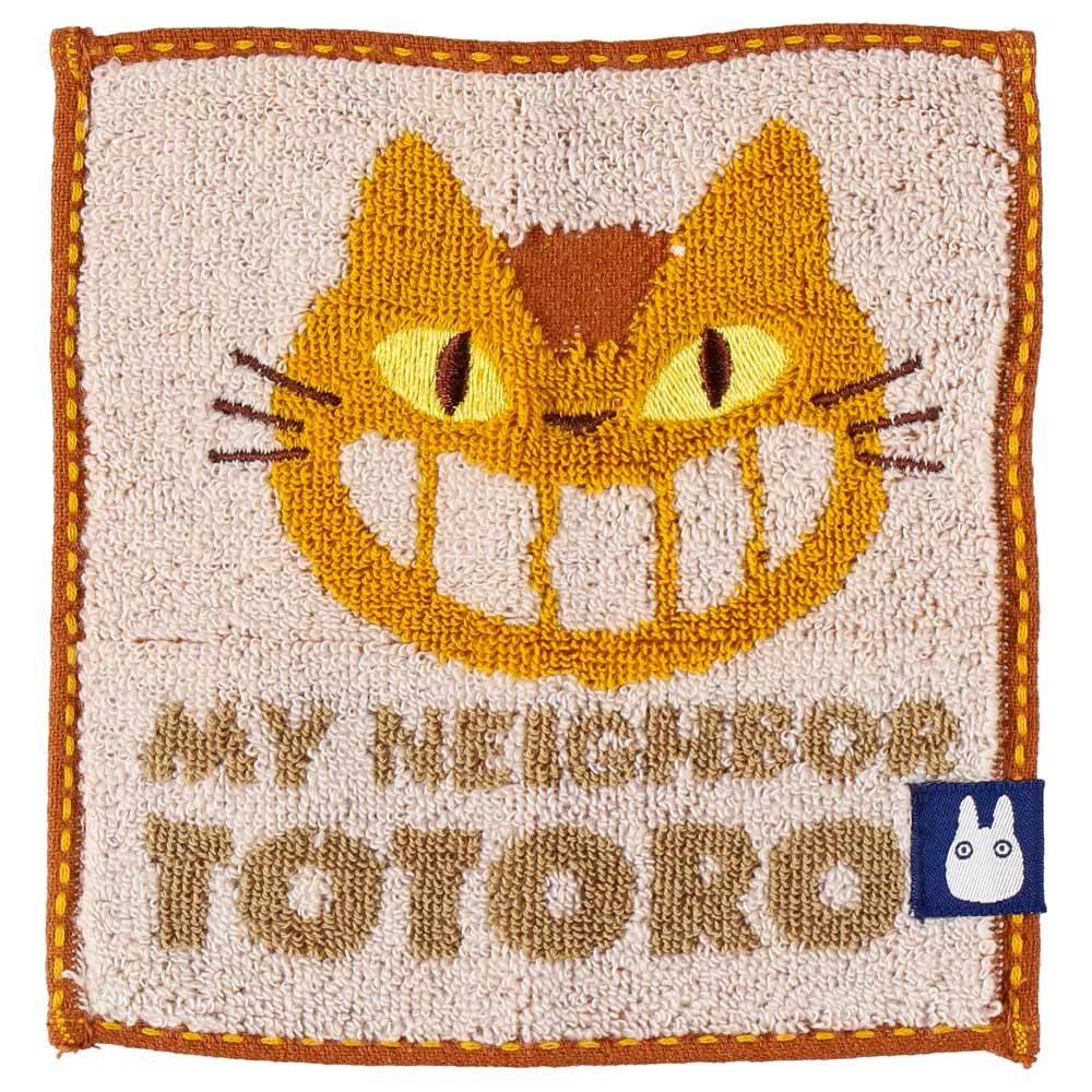 Studio Ghibli My Neighbour Totoro Catbus Mini Hand Towel 15cm Official Marushin
