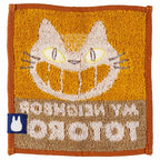 Studio Ghibli My Neighbour Totoro Catbus Mini Hand Towel 15cm Official Marushin