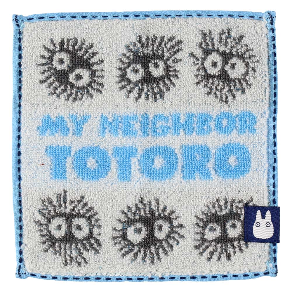 Studio Ghibli My Neighbour Totoro Soot Sprites Mini Hand Towel 15cm Official Marushin