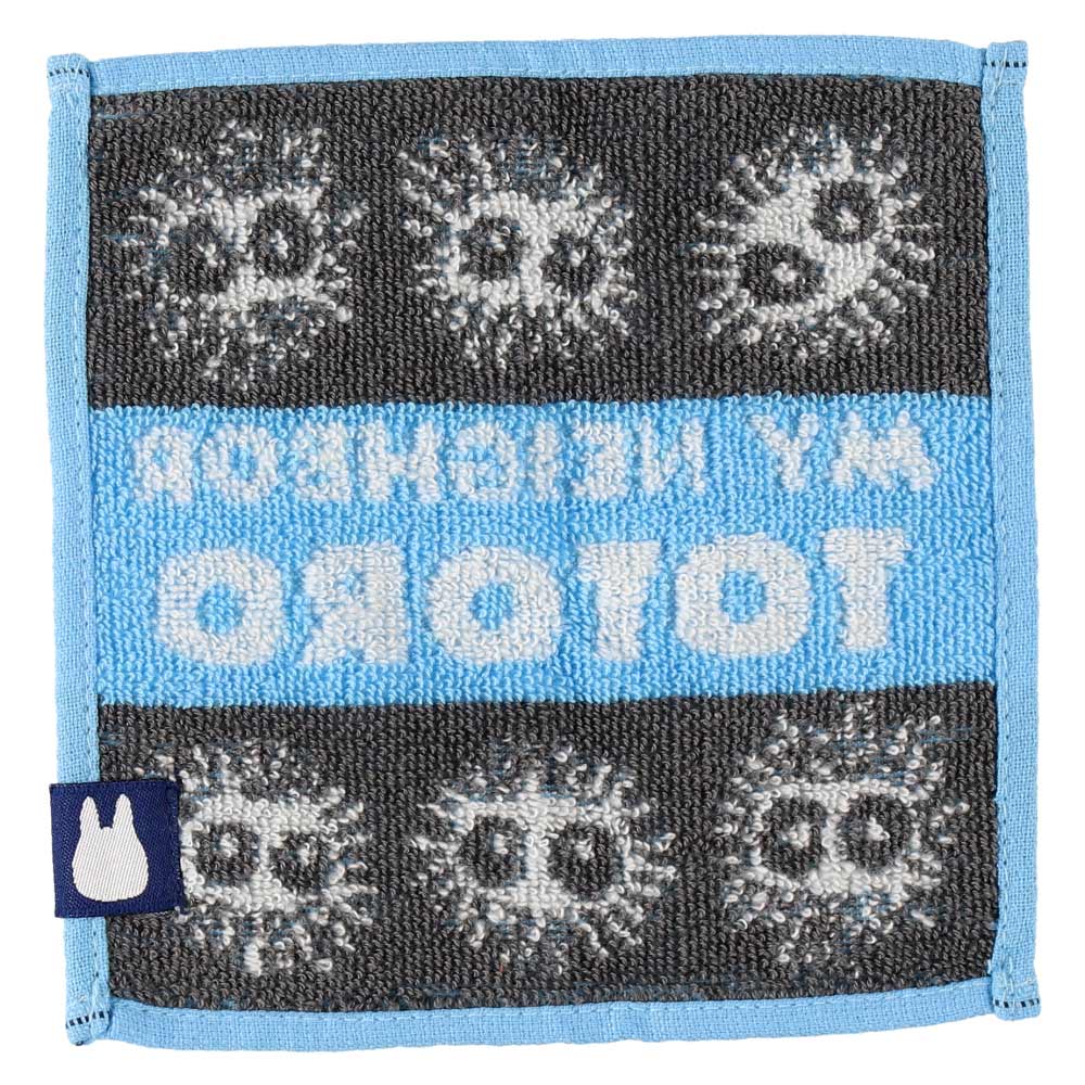 Studio Ghibli My Neighbour Totoro Soot Sprites Mini Hand Towel 15cm Official Marushin